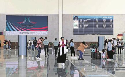 En aeropuertos de la metrópoli despega el flujo de pasajeros