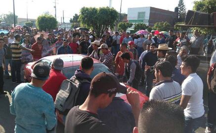 CNTE marcha contra evaluación en Morelia
