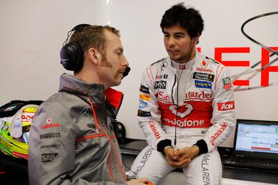 "Checo" Pérez resentido con McLaren