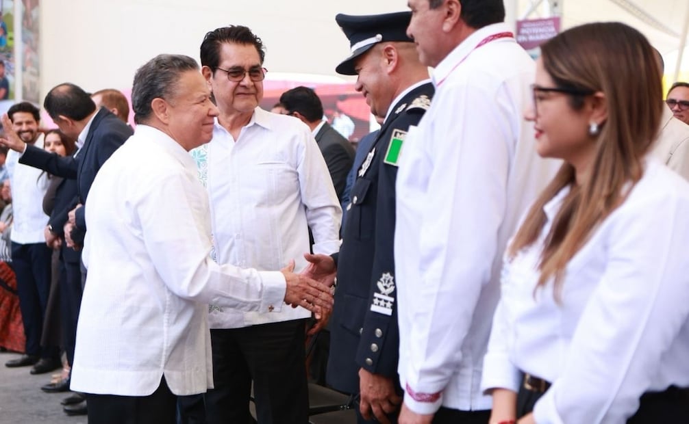 El gobernador destacó que en el estado se ha reducido en 42 por ciento la deuda pública. 04/09/2026. | Foto: Especial.