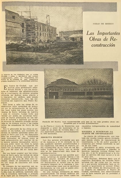 El rastro de la capital estaba en Peralvillo