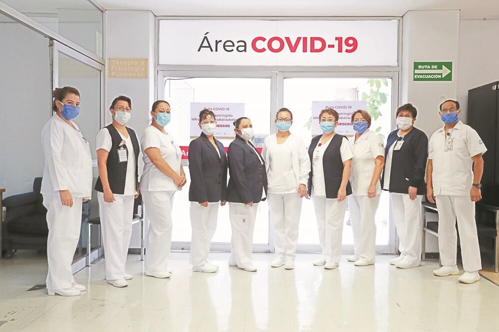 Al menos seis enfermeras integran la Jefatura del Servicio de Enfermería en el Hospital Juárez de México. Foto: ADRIANA HERNÁNDEZ. EL UNIVERSAL