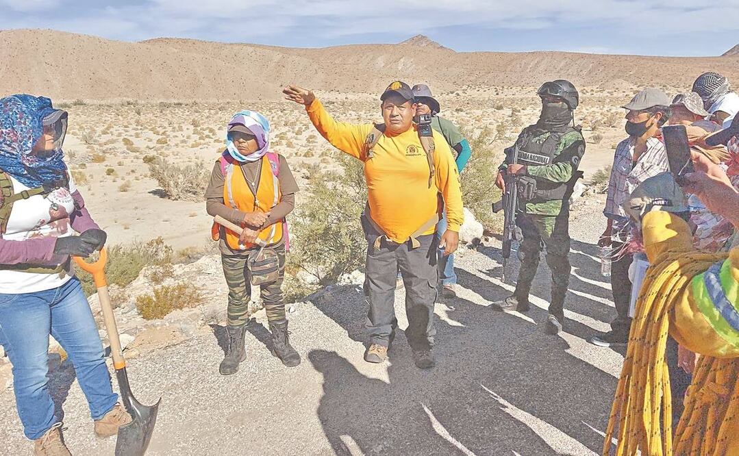 Cada vez que los Armadillos salen a caminar por el desierto de Arizona se encuentran cuerpos expuestos a los que buscan dar identidad, pero en ocasiones no son reconocidos o reclamados. Fotos: Laura Jiménez/EL UNIVERSAL