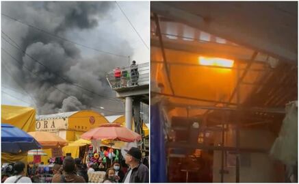 Las fotos y videos más impactantes del incendio en Mercado de Sonora