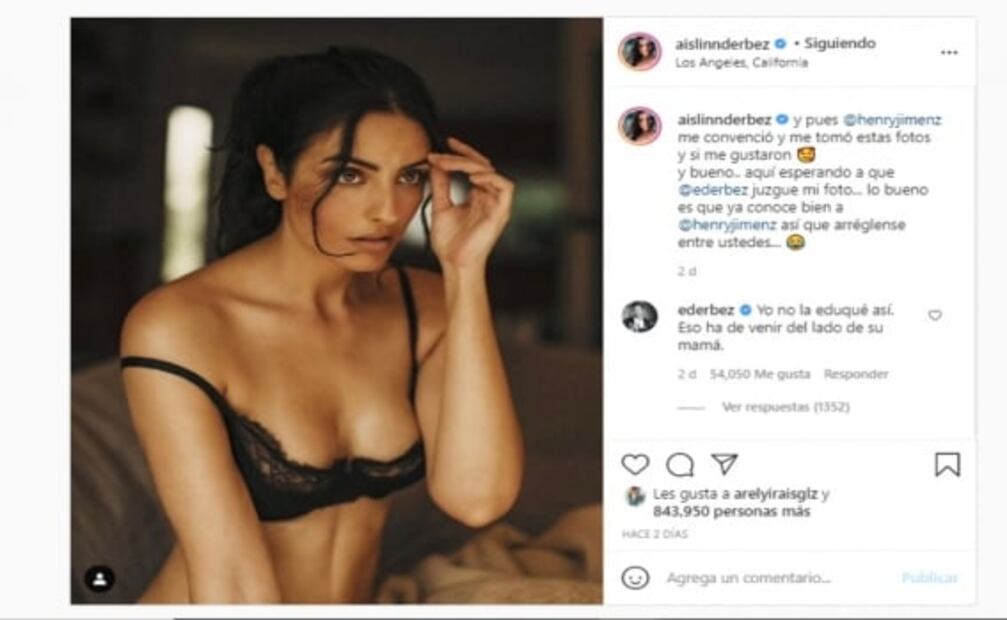 ¿Aislinn Derbez eres tú? La actriz mostró su lado más sexy en bralette 