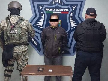 Detienen en Cajeme a sujeto que se hacía pasar por elemento de Fiscalía de Sonora; es acusado de atentar contra la seguridad