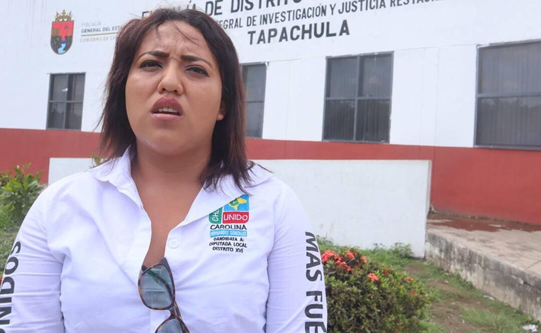 Carolina Concepción González, candidata a la diputación local del Distrito XVI en Chiapas. Foto: Especial