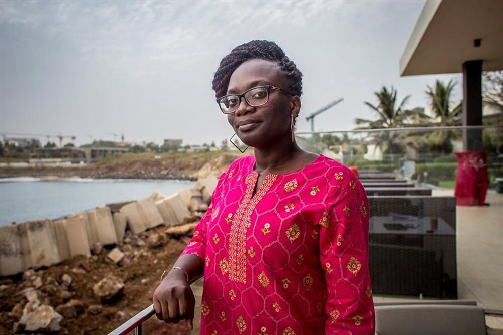 La investigadora Stéphanie Maubab Carène Konan. Foto: EFE