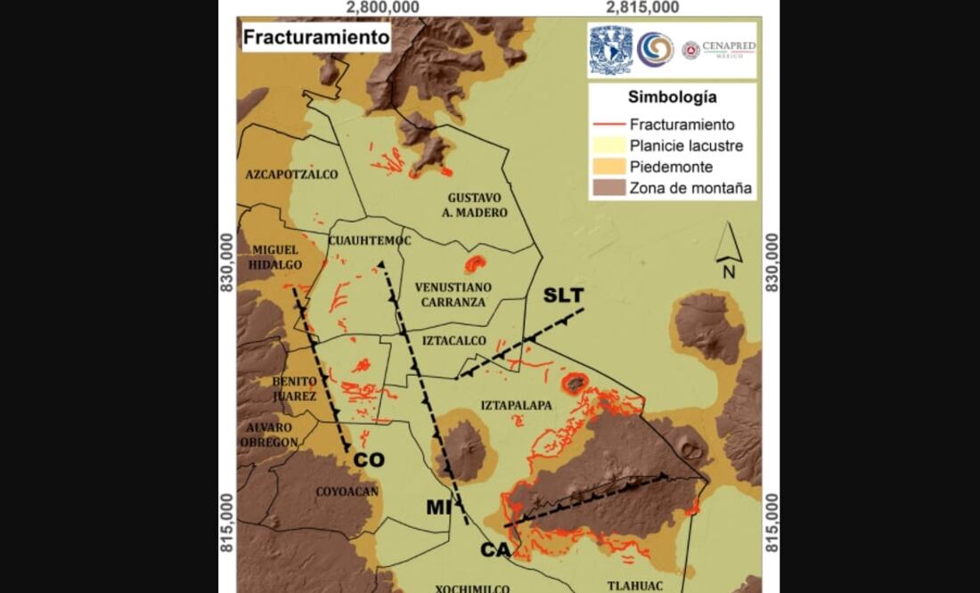 UNAM mapea fracturas en el suelo de la Ciudad de México