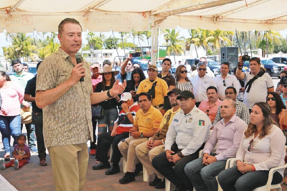 El mandatario agradeció la colaboración de todas las corporaciones de Seguridad, de Protección Civil y Cruz Roja. (FOTO: Especial)