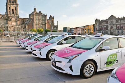 Se entregarán 50 taxis híbridos al mes: MAM