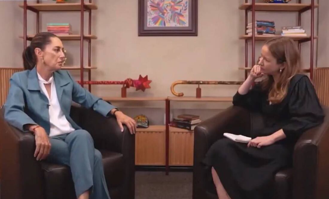 En un adelanto, se escucha a Sheinbaum Pardo hablar del asalto a la embajada mexicana en Ecuador ocurrido el pasado viernes 5 de abril. Foto: captura de pantalla