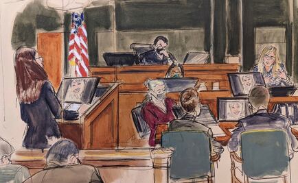 Víctima de Jeffrey Epstein testifica que su socia Maxwell le masajeó los pechos