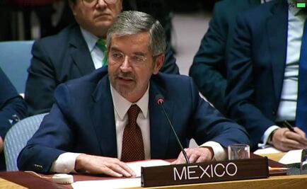 De la Fuente pide en la ONU evitar escalada de violencia en Venezuela