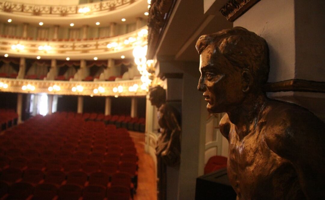 Teatro Macedonio Alcalá en Oaxaca. Foto: QUADRATIN, archivo