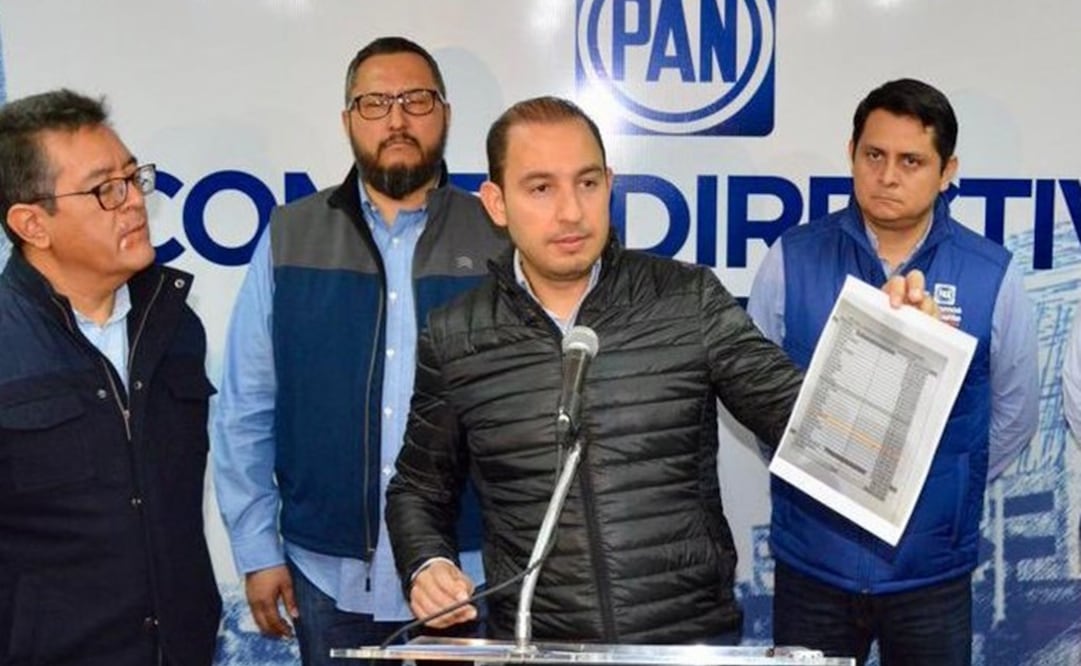 El presidente nacional del PAN, Marko Cortés. Foto: Archivo/EL UNIVERSAL