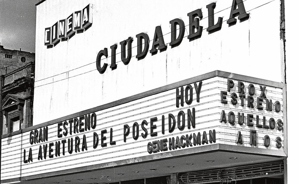 18 MARZO 1974 FOTO JAIME ARROYO DIGITALIZACION DUMAS CINEMA CINE CIUDADELA