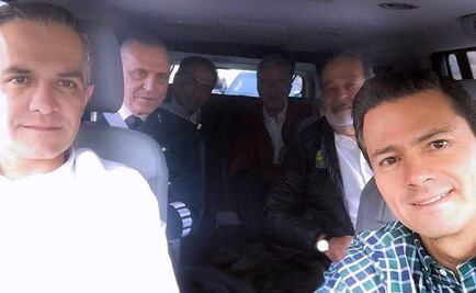 EPN comparte recorrido con Mancera por Autopista Urbana Sur