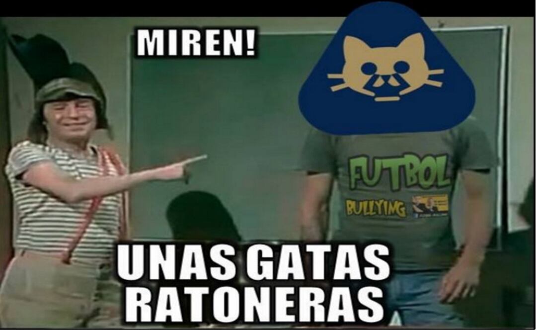Pumas la lía con los memes