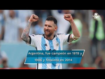 Tras el triunfo de Argentina contra Croacia, reportera le da conmovedor mensaje a Messi