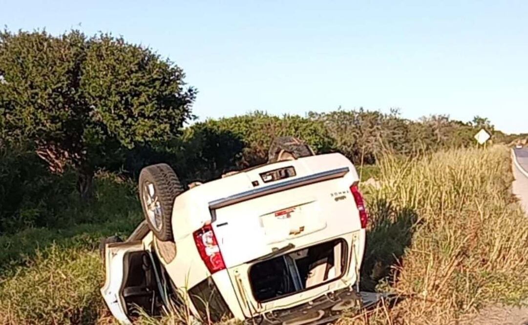 Choque múltiple deja tres personas fallecidas en carretera Cd. Victoria a Matamoros (04/01/2025). Foto: Especial