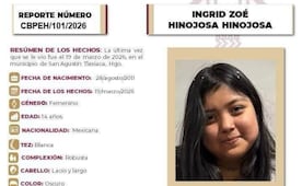 Caso Ingrid Zoe Hinojosa en Hidalgo; procurador reporta avances importantes en localización de la adolescente