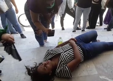 Abogada del Frente por la Sororidad dice que fue golpeada en Congreso de Sonora