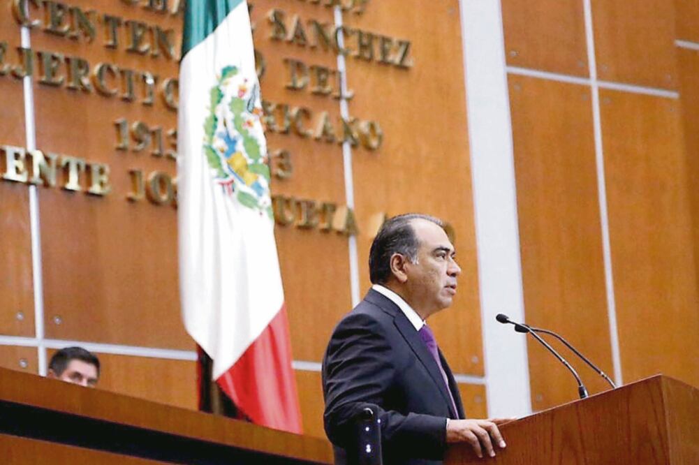 El gobernador de Guerrero, Héctor Astudillo, agradeció durante el mensaje de su primer Informe de Gobierno el apoyo de la Federación y dijo el desarrollo de la entidad se ve frenado por la corrupción y la falta de un Estado de derecho (ESPECIAL)