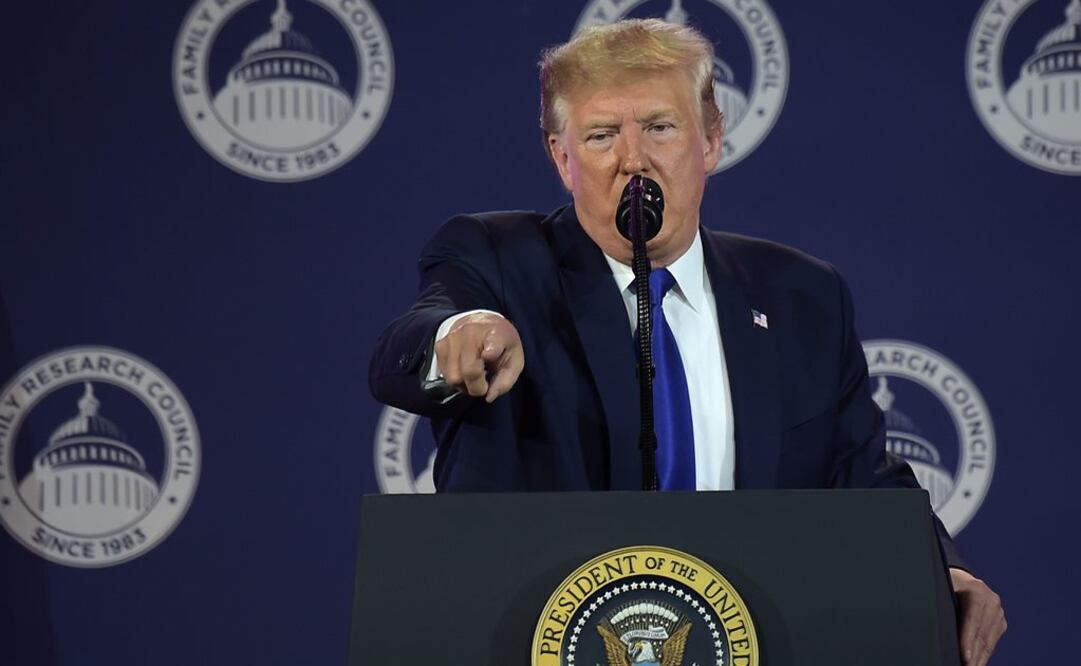 Trump ha declarado repetidamente que su conversación telefónica con el presidente ucraniano, Volodimir Zelenski fue "perfecta" (Foto: AFP)