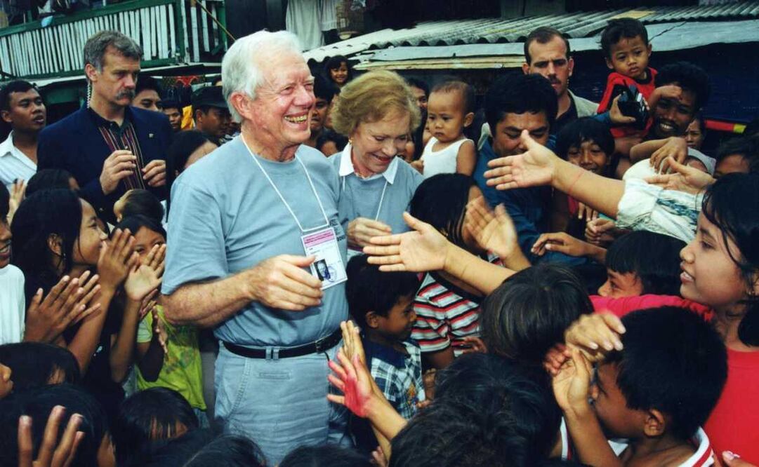En 1982, Jimmy y Rosalynn Carter inauguraron la organización no gubernamental Centro Carter en colaboración con la Universidad Emory con el objetivo de promover paz, salud y democracia a nivel internacional. Foto: Centro Carter/Especial