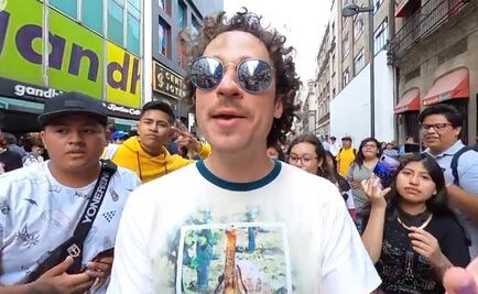 En video de Luisito Comunica, descubren a sujeto que grabó debajo de falda de joven