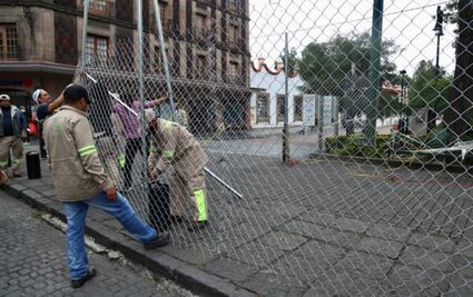 Cercan jardines de Coyoacán para evitar celebración del 15 de septiembre