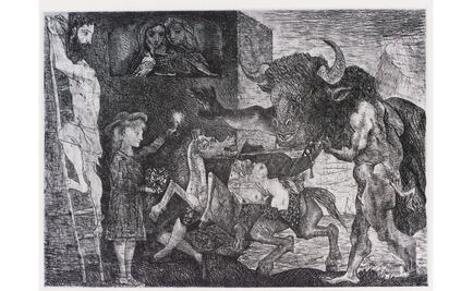 Los minotauros de Picasso llegan a Londres