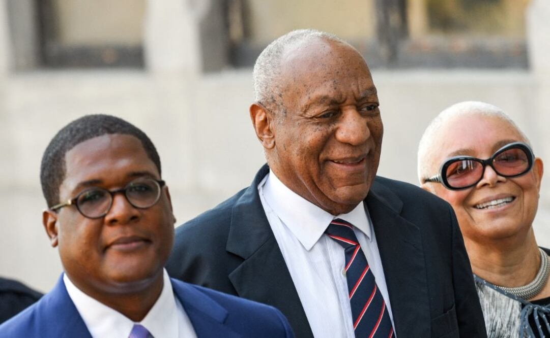 Por primera vez, Cosby estuvo acompañado por su esposa, Camille  FOTO: XINHUA 