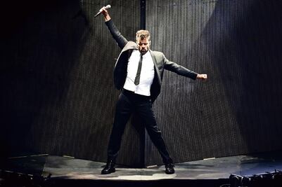 Ricky Martin pone a bailar a todos