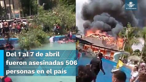 Trágicos accidentes, incendios y ataques armados, saldo que dejó Semana Santa