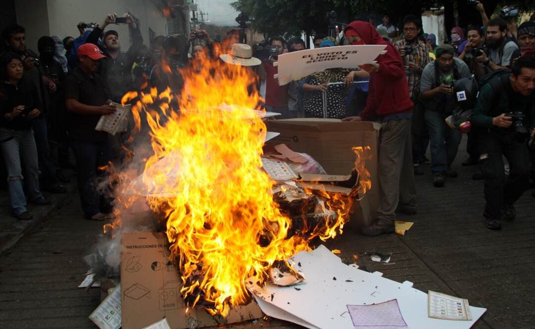 Otros municipios del estado han presentado el mismo incidente. FOTO:Xinhua