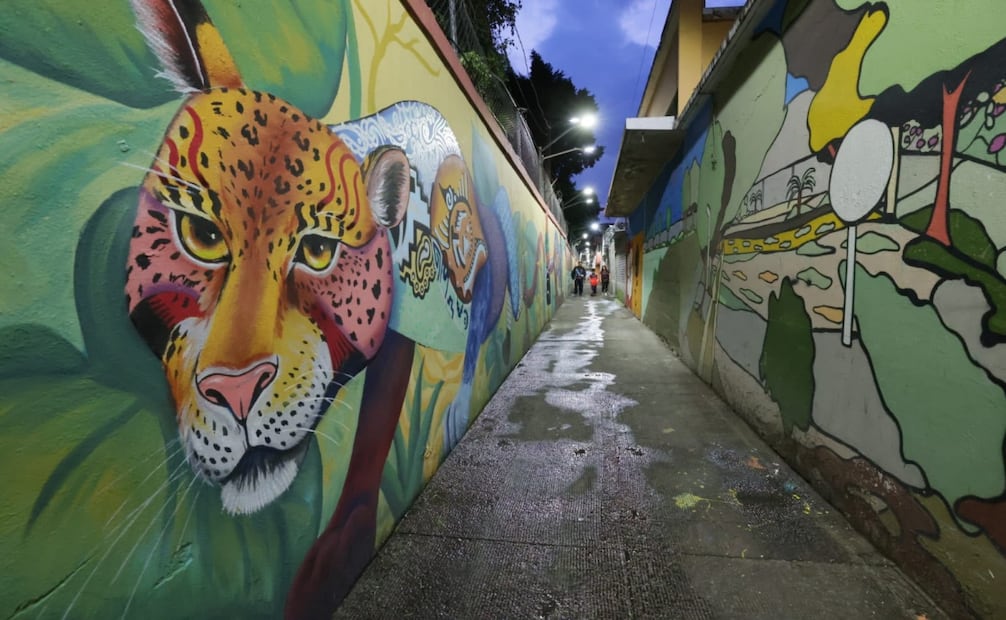 Ecatepec transforma callejón señalado como foco de inseguridad. Foto: Especial