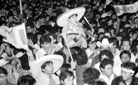 Los “espacios de sana diversión” durante el mundial México 1986