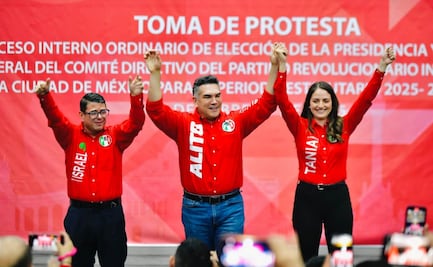 Reeligen a Israel Betanzos como presidente del PRI en la CDMX; Tania Larios será secretaria General