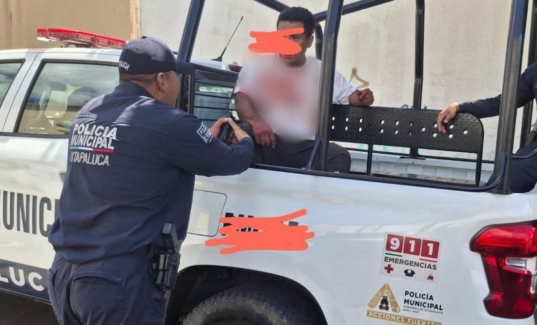 Detienen a hombre que agredio a cuatro mujeres con arma punzo cortante
Foto: Especial.