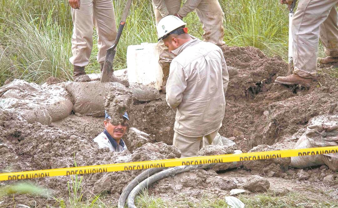 Pemex se percató de las tomas clandestinas en poliducto Tuxpan-Azcapotzalco. Foto: ARCHIVO EL UNIVERSAL