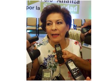 Gobernadores no cumplen en materia de seguridad: Miranda de Wallace