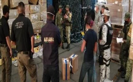 Decomisan 55 kilos de fentanilo, proveniente de China, en aduana de Guadalajara