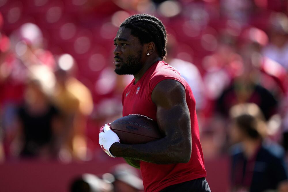Brandon Aiyuk con los 49ers de San Francisco - Foto: AFP