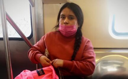 Karla teme más a la influenza que al coronavirus; usa cubrebocas para protegerse