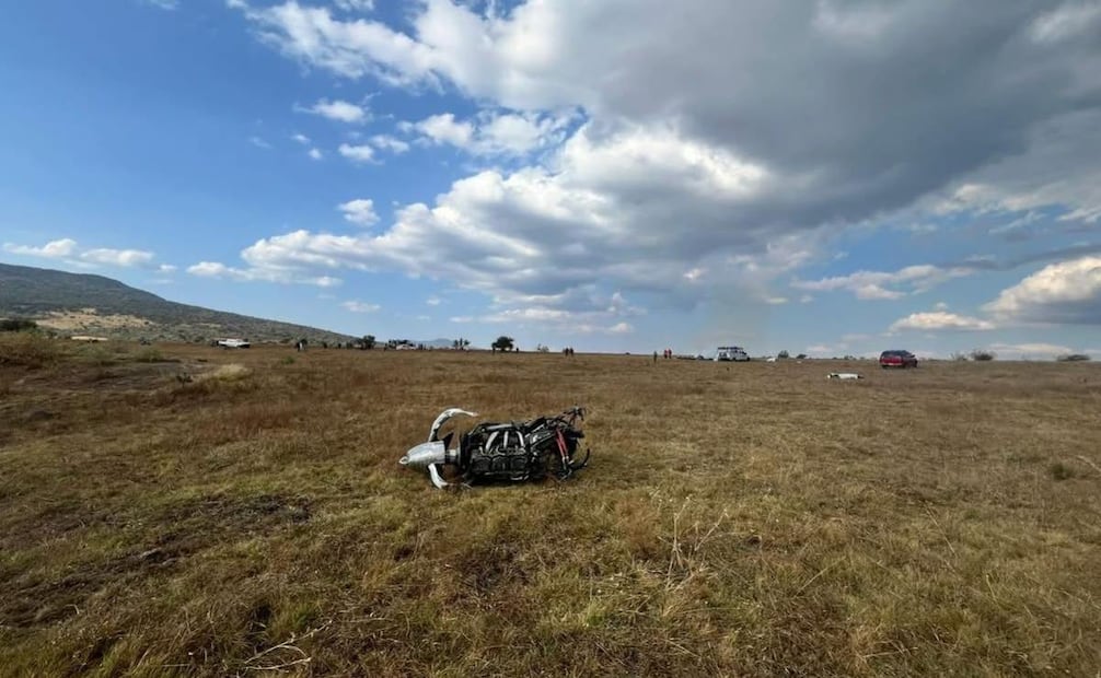 Reportan desplome de avioneta en Purépero, Michoacán (17/11/2025). Foto: Especial
