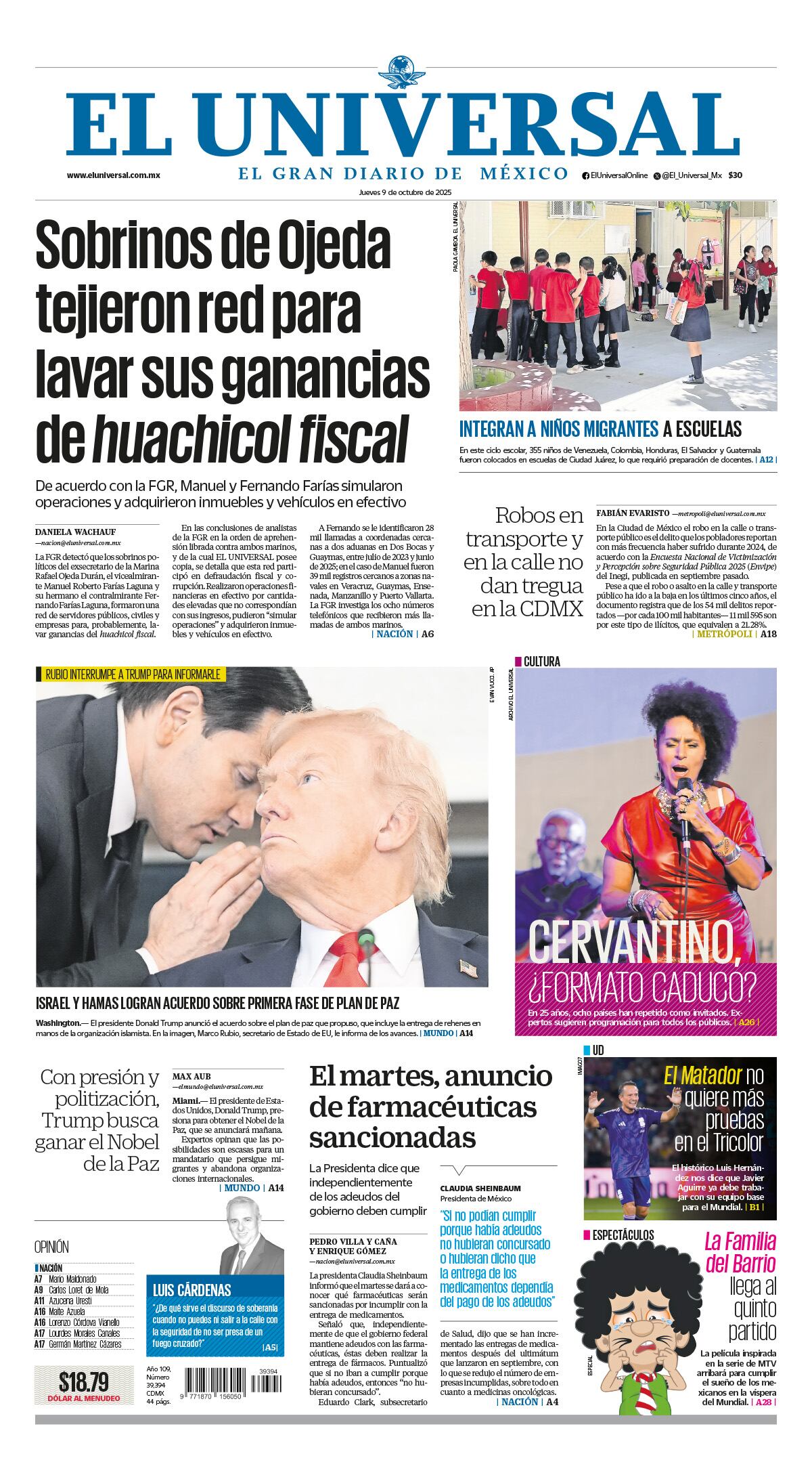 Portada impresa