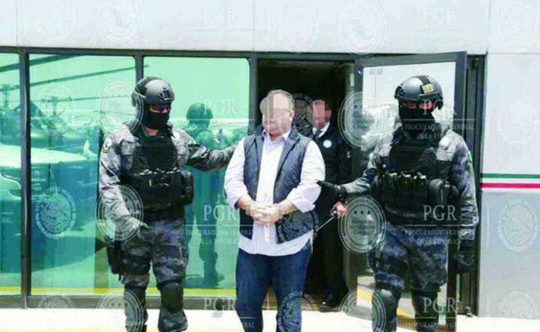 Javier Duarte arriving in Mexico, last Monday - File photo / EL UNIVERSAL