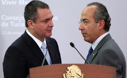 The two previous administrations allegedly transferred millions to account linked to Genaro García Luna